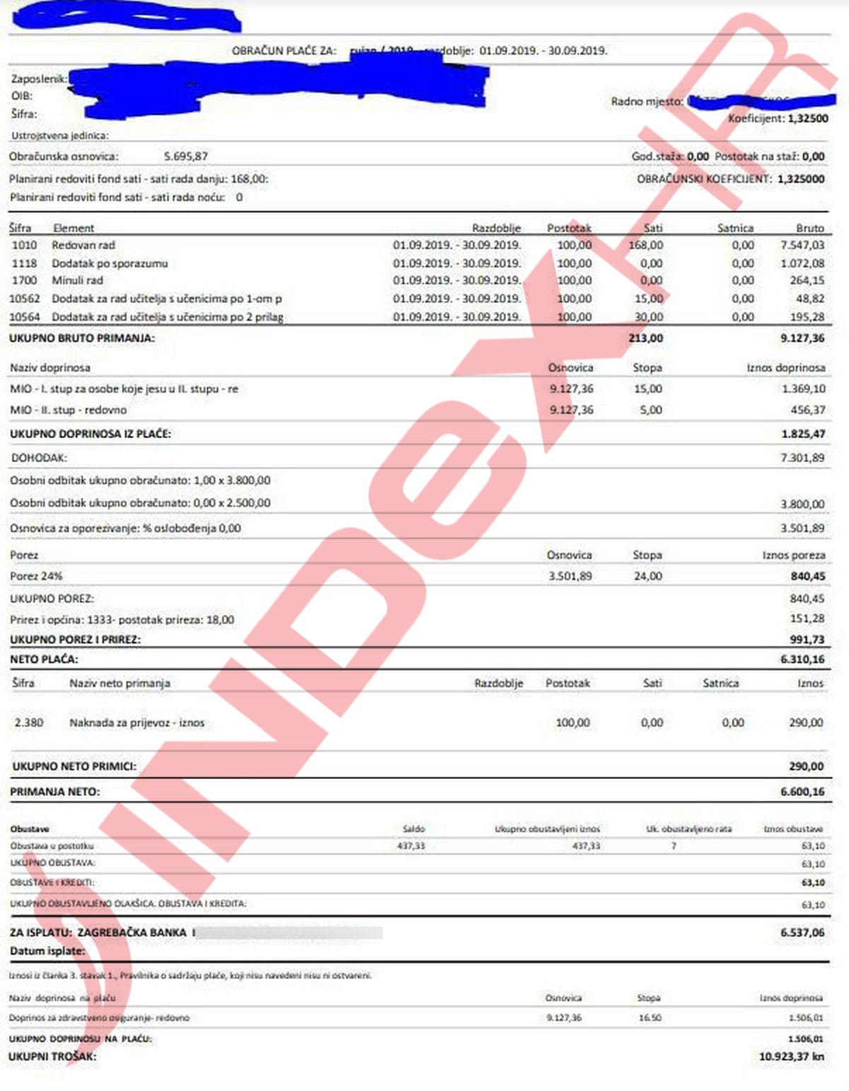 Index Objavljuje Platne Liste Ucitelja Index Hr