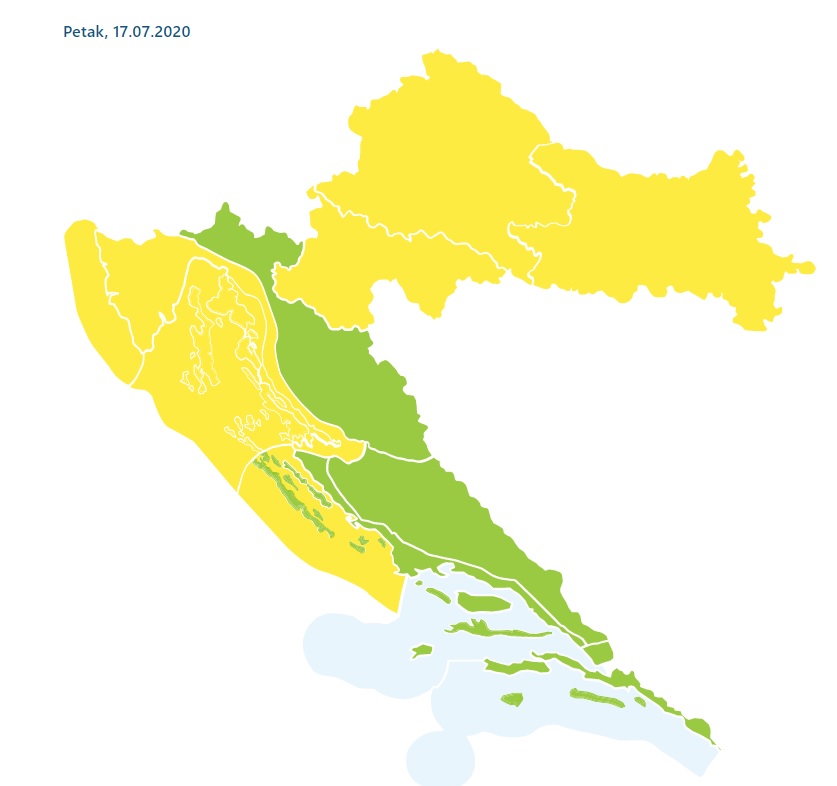 Približava se nova jača promjena vremena, evo gdje će prvo udariti