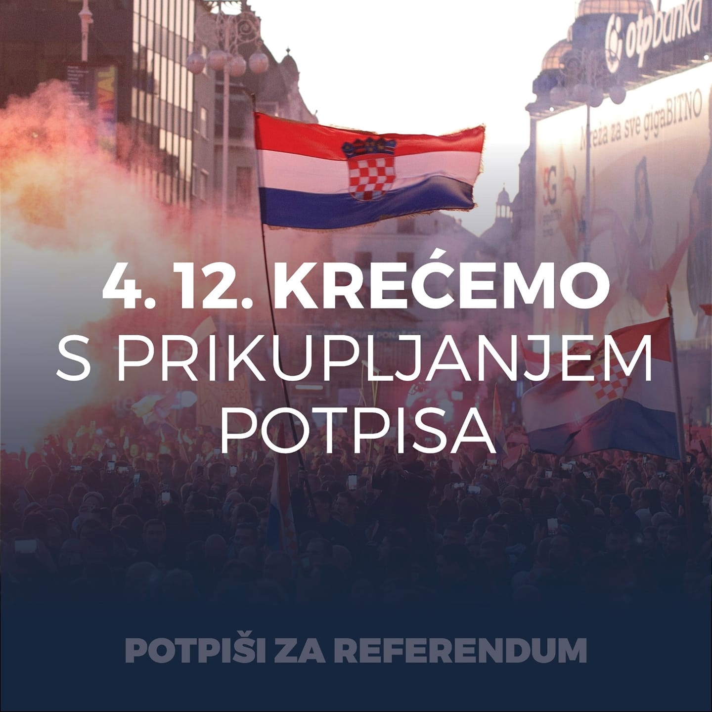 Most krenuo s prikupljanjem potpisa za referendum protiv covid-potvrda