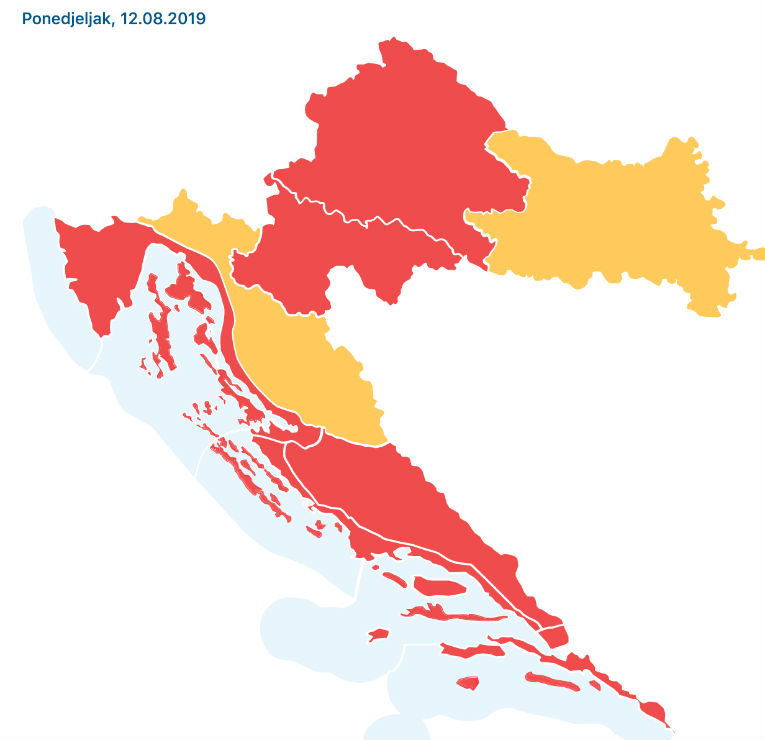 najtoplijeg puhanja ikad